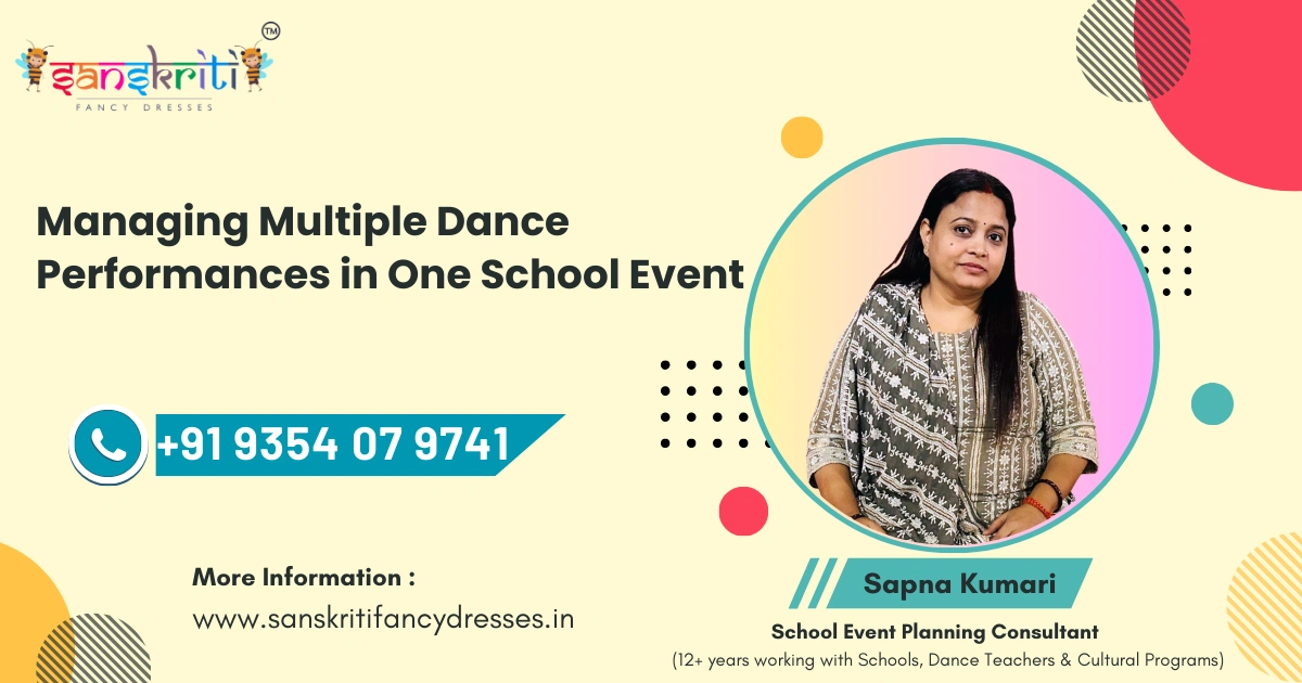 How dance teachers manage multiple performances in one school cultural event