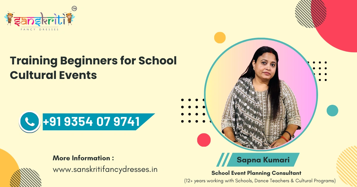 How to train beginner students for school cultural events and performances