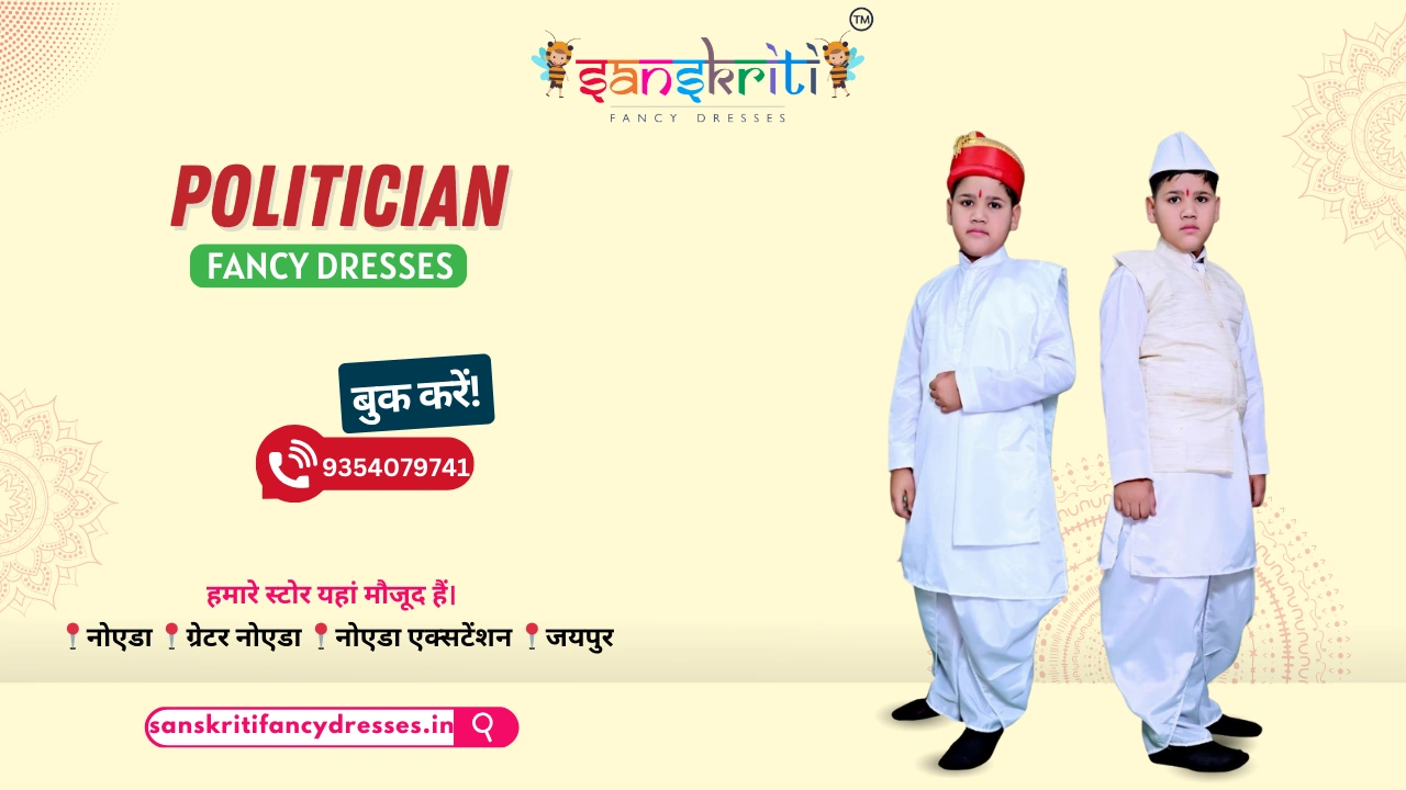 Politician Look Fancy Dress for School Events